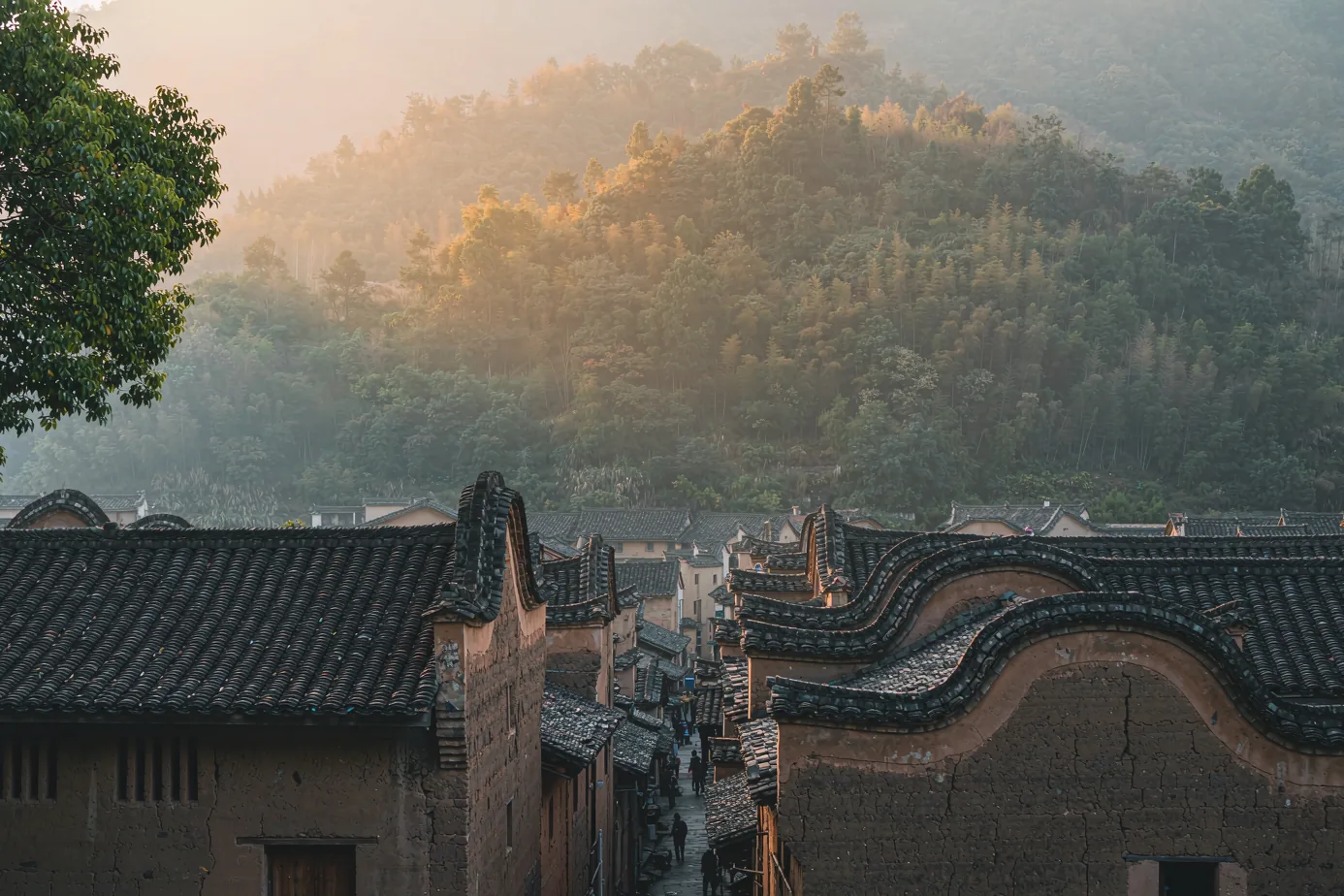 Hakka heritage architecture at Mount Luofushan