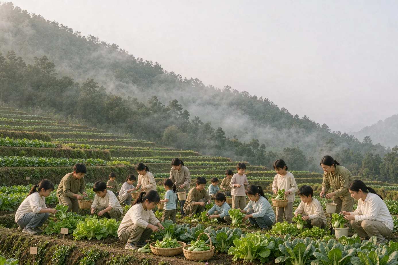 Viaggio di studio agricolo Hakka · 1 giorno — 研学与教育 | XIANRUAN